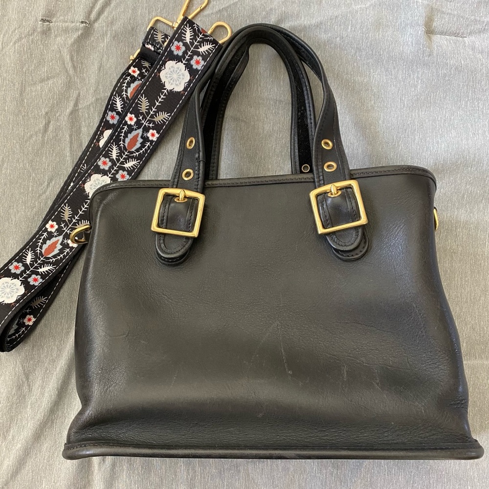 Coach black Legacy vintage bag